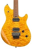 EVH Wolfgang WG Standard Quilt Maple Transparent Amber - E-Gitarre