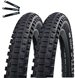 2 x Faltreifen Schwalbe Little Joe Active Line K-Guard Schwarz-Reflex 37-406 (20 x 1.40) inkl. maxxi4you Reifenheber