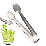 Generic Essenzange - Dessertzange aus Edelstahl | Küchenutensilien - Cateringclips für Cafehaus, Buffet, Restaurant, Hotel, Bäckerei