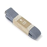 LOTUSCRAFTS® Yogagurt 2,5 m, Yoga Band zum Dehnen aus 100% Bio-Baumwolle, Yogagurte für Anfänger und Fortgeschrittene, Yoga Gurt mit Verschluss aus Metall, Yogaband, Yoga Strap