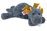 Teddy Hermann 93944 Drache Lottie 48 cm, Kuscheltier, Plüschtier