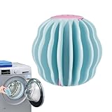 Waschmaschinen-Reinigungsbälle, wiederverwendbarer Waschball, natürliche Wäsche-Waschbälle, Weichmacherbälle, Anti-Verheddern, Rührwerk, Reinigungsmittel, Fleckenentfernung, Stoffe, weicher für Frauen