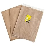 Idena 50059 - Packpapier 70x100 cm, 2 Bogen, 60g/m² starkes Papier, Farbe Kraft, Geschenkpapier, Kraftpapier, Verpackung