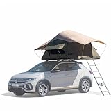 Owen Dachzelt Two Olivgrün | Autodachzelt für 2 Personen | Hochwertig & wetterfest | Campingzelt für Autos & Minivans