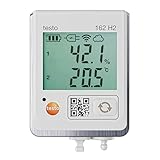 testo 0572 1625 162 H2 Multi-Datenlogger Messgröße Temperatur, Luftfeuchtigkeit inkl. Wandhalterung