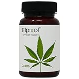 Elpixol® Cannabisöl Kapseln | 100% Nativ und Kaltgepresst | Vegan | Hochdosiert | 500 mg pro Kapsel | Omega 3-6-9 (30 Stück)