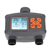 Bewässerungstimer mit 2 Auslässen für Schläuche, Digitaler Sprinkler-Timer mit 2 Auslässen, Regensensor-Timer, Manuelle Bewässerung auf Dem Bauernhof