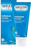 WELEDA Bio Fußbalsam, Naturkosmetik Fußpflege zur Vorbeugung und Behandlung von Hornhaut, Fußcreme und Schrundensalbe zur Pflege beanspruchter und trockener Füße (1 x 75 ml)