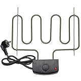 ITA Räucherofen Profi Elektroheizung 2000W zum Räuchern - Heizspirale Räucherschränke und Smoker Anderer Hersteller - Universal Heizschlange