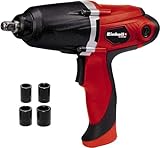 Einhell Elektro-Schlagschrauber CC-IW 450 (450 W, 300 Nm, Wippschalter Rechts-/Linkslauf, inkl. Stecknüsse 17, 19, 21 und 22 mm)