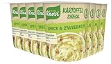 Knorr Kartoffel Snack Speck & Zwiebeln leckeres Kartoffelgericht fertig in nur 5 Minuten 8x 58 g