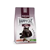 Happy Cat 70580 - Sterilised Adult Atlantik Lachs - Trockenfutter für sterilisierte Katzen und Kater - 4 kg Inhalt
