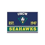UNC Wilmington Seahawks Refrigerator Metal Magnet 2.5 x 3.5