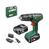 Bosch Akku Schlagbohrschrauber EasyImpact 18V-40 (2 Akku 2,0 Ah, 18 Volt System, im Koffer)