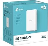 TP-Link 5G Outdoor Router, bis zu 4,67 Gbit/s mit 5G Download-Geschwindigkeiten, 2,5GE-Port, PoE+ Stromversorgung, langlebiges Außengehäuse, IP66, Mehrfachmontageinstallation, Plug & Play