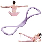 Widerstandsband,Fitnessbänder,Yoga-Zugseil Für Schulterübungen,Brust-Expander,übungsbänder Für Frauen Und Männer Für Einen Sexy Rücken,Gymnastikband für Muskelaufbau,Yoga (Lila – 11,3 kg)