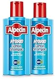 Alpecin Hybrid Coffein-Shampoo XXL - 2 x 375 ml -...