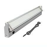 Rolux LED Unterbauleuchte 15W CCT 3000K~6500K Anbauleuchte Aluminium, 15 watts, silber, 91,3 x 8,5 x 3,5 cm