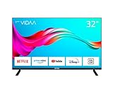 DYON Smart 32 VX - 32 Zoll (80 cm) Smart TV mit HD Triple Tuner (DVB-C/-S2/-T2), App Store, Prime Video, Netflix, YouTube, DAZN, Disney+ und Hotelmodus