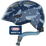 ABUS 67262 Fahrradhelm, Blau (Blue Whale), M (50-55 cm)