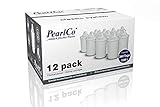 PearlCo - classic Pack 12 Filterkartuschen - passt in Brita Classic