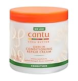Cantu Leave-in Conditioning Repair Cream – tief eindringende Pflegebehandlung – spendet intensive Feuchtigkeit – macht das Haar weich und griffig – für geschädigtes, trockenes oder raues Haar – 453 g