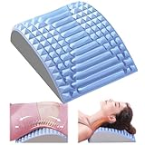 YiJiuBa Nacken und Rückenstrecker, 2 in 1 Massage Rücken & Nackenstrecker Neuleben, Rückenstrecker Stretching zurück Übung Hilfe Zur Linderung Von Nackenschmerzen & Rückenschmerzen