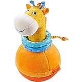 HABA 302571 - Stehauffigur Giraffe, Kleinkindspielzeug