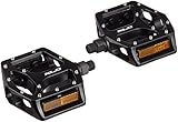 XLC PD-M10 MTB Trekking Plattform Pedal, Schwarz, One Size - Hochwertiges Fahrradpedal für Komfort & Sicherheit - Ideal für Mountainbiking & Trekking - Robust, Langlebig & Rutschfest