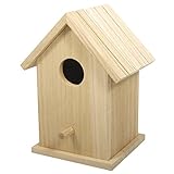 Rayher Kleines Deko-Holz-Vogelhaus, zu Dekorationszwecken...