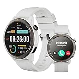 AGM Legion 2025 Smartwatch Damen Herren mit Telefonfunktion, 1,43 Zoll HD AMOLED Smartwatch mit 100+ Sportmodi, Herzfrequenz, Schlafmonitor, 5ATM Wasserdicht Outdoor Sportuhr für Android Grau