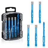 ZNXIMER Fliesenbohrer für Granit, Keramik (5, 6/6/6/6mm+6mm)