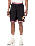 Ultra Game Active Knit Trainingsshorts NBA Herren Woven Team Logo Poly Mesh Basketball Shorts, Schwarz, Medium