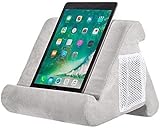 ROXANEPIG Tablet Halter Kissen, Multi Angle Tragbarer Dreieck Tablets Kissenständer für iPad-Telefonhalter E-Reader Smartphones Tablet-Sofa Digitale Buchleser Bücher und Zeitschriften(Gris)