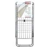 Rayen | Aluminium-Wäscheständer | Mit 20 Meter Fläche | Flügelblockiersystem | Klappbar und rutschfest | Wäscheständer mit XXL-Stäben | Für Innen und Außen | 177 x 55 x 92 cm