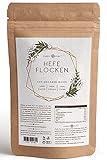 Hefeflocken von Nordic Pure | Nährhefe vegan und glutenfrei | Geeignet zum Kochen und als Alternative für Käse | 350g höchste Qualität auf Melasse Basis