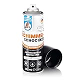 Tonis SCHIMMELSCHOCK 5.0 Antimikrobielle Spezialfarbe zur Schimmelbekämpfung für ca. 1.5 qm Anstrich | Sprühfarbe gegen Schimmel | Weiß, 300 ml