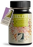 Selen hochdosiert 365x 200µg Tabletten Komplex aus 3 hochwertigen Selenium-Quellen: Selenhefe, Selenmethionin & Natriumselenit, ohne unerwünschte Zusatzstoffe, 100% vegan