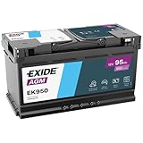 Exide EK950 AStarter-Batterie Start-Stop 12V 95Ah 900A