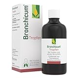 Bronchicum Tropfen | bei Husten und akuter Bronchitis |pflanzliche Erkältungstropfen mit Thymian & Primel | schleimlösend und beruhigend |ab 6 Jahren geeignet | 100 ml