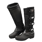 Covaliero 326153 Thermostiefel Reitstiefel, Schwarz 38