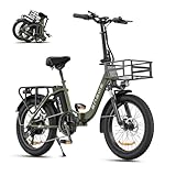 ENGWE E Bike 20 Zoll Klapprad Elektrofahrrad mit 3.0 Zoll...