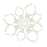 SOLUSTRE 8 Stück Teiliges Federklammern für Vorratsgläser Luftdichte Verschlüsse Sichere Dichtung Geeignet für Öffnungen Ersatzteile für Küchenaufbewahrung und Mason Jar Deckel