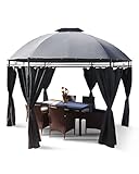 Swing & Harmonie Luxus Pavillon mit LED Beleuchtung -...