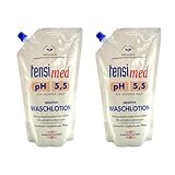 Tensimed Sensitive Waschlotion Hautpflege pH 5,5 mit Aloe Vera - für gesunde Haut 1000ml (2er Pack)