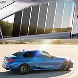 ARANA Auto-tönungsfolie, 305cm x 61cm, 15% VLT keramische Automobil-Universal-scheibentönungsfolie, UV-Sonne-Hitze-Blockierung Sichtschutz für Haus-Pkw und LKW (10' x 24FT)