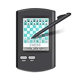 PLSGKF Mini Electronic Chess Board Intelligent, Schach Computer BerüHrungsbasierte, Mehrere MöGlichkeiten Zu Spielen, Elektronisches Schachspiel Hd Tragbar Einzelspieler-Computerspiel