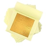 24 Karat Echte Blattgold, 10 Blatt Echte Blattgold Essbar...