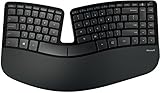 Microsoft Sculpt Ergonomic Desktop Tastatur RF Wireless Ungarisch schwarz – Tastaturen (kabellos, RF Wireless, Schwarz, Maus enthalten)