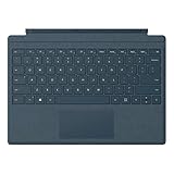 Microsoft Surface Go Type Cover (für Surface Go 1-4) (QWERTZ Deutsch) Eisblau (Generalüberholt)